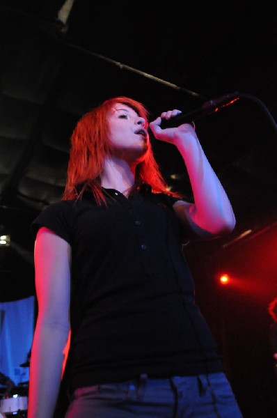 Paramore at La Zona Rosa, Austin, Texas 3/14/08 during SXSW 2008