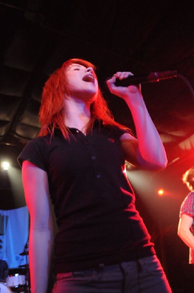 Paramore at La Zona Rosa, Austin, Texas 3/14/08 during SXSW 2008