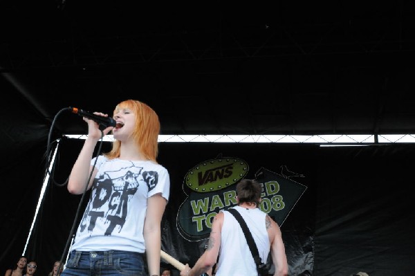 Paramore on the Route 66 Stage, Warped Tour, Verizon Wireless Amphitheater,