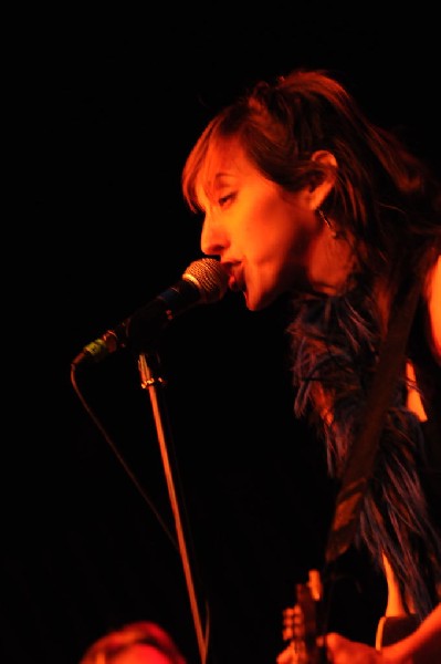 Patricia Vonne at the Help Austin Help Haiti Benefit, Austin Music Hall