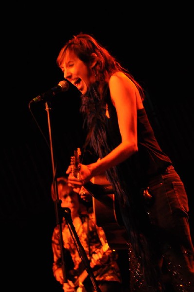 Patricia Vonne at the Help Austin Help Haiti Benefit, Austin Music Hall