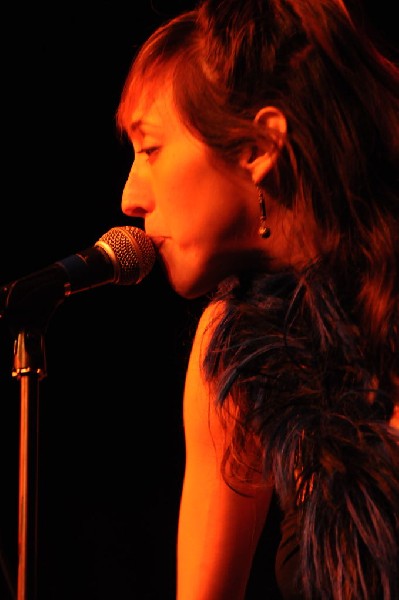 Patricia Vonne at the Help Austin Help Haiti Benefit, Austin Music Hall