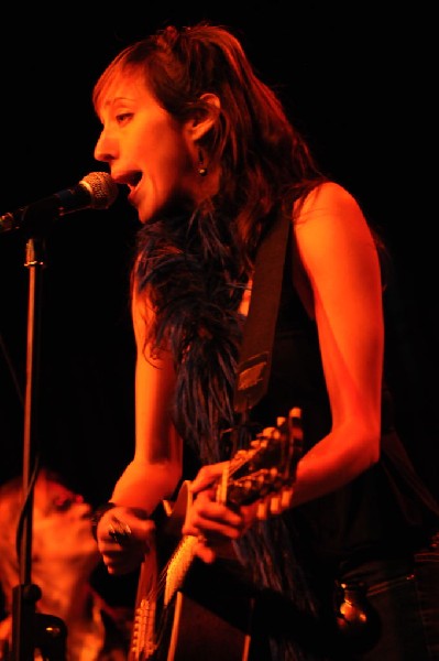 Patricia Vonne at the Help Austin Help Haiti Benefit, Austin Music Hall