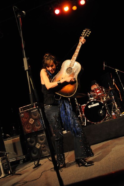 Patricia Vonne at the Help Austin Help Haiti Benefit, Austin Music Hall
