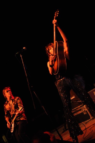 Patricia Vonne at the Help Austin Help Haiti Benefit, Austin Music Hall