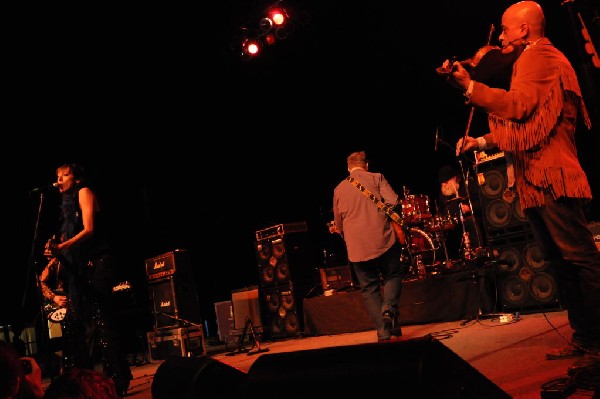 Patricia Vonne at the Help Austin Help Haiti Benefit, Austin Music Hall