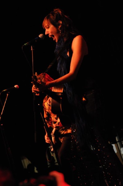 Patricia Vonne at the Help Austin Help Haiti Benefit, Austin Music Hall