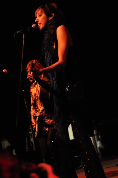 Patricia Vonne at the Help Austin Help Haiti Benefit, Austin Music Hall