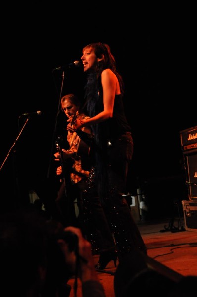 Patricia Vonne at the Help Austin Help Haiti Benefit, Austin Music Hall