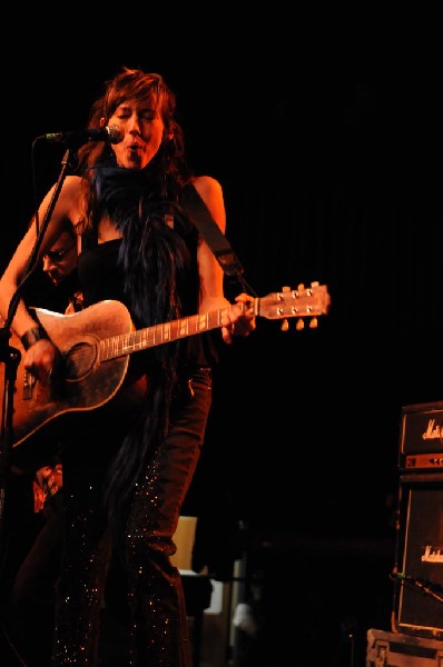 Patricia Vonne at the Help Austin Help Haiti Benefit, Austin Music Hall