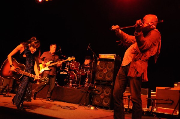 Patricia Vonne at the Help Austin Help Haiti Benefit, Austin Music Hall