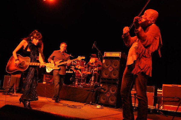 Patricia Vonne at the Help Austin Help Haiti Benefit, Austin Music Hall