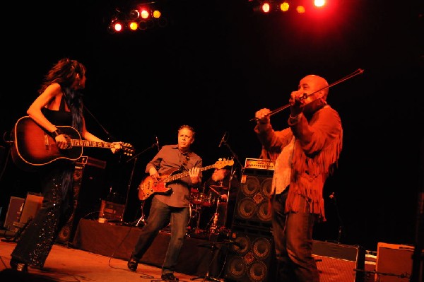 Patricia Vonne at the Help Austin Help Haiti Benefit, Austin Music Hall