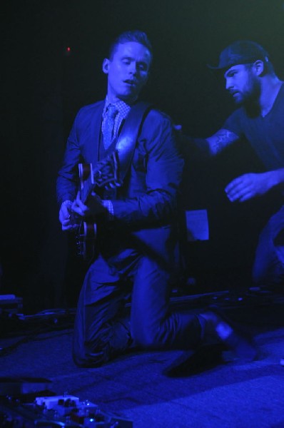 Patrick Stump at La Zona Rosa, Austin, Texas 10/19/11 - photo by Jeff Barri