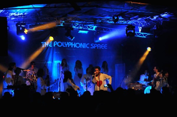 Polyphonic Spree at La Zona Rosa, Austin Texas 02/15/12 - photo by jeff bar