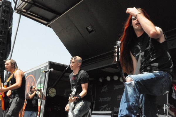 Powderburn at the Mayhem Festival Verizon Wireless Amphitheater