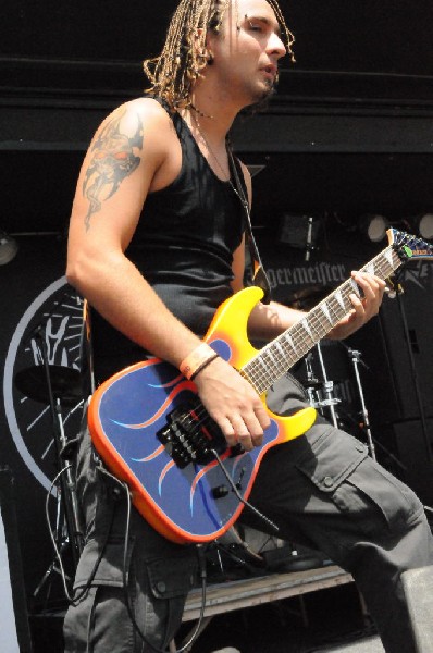 Powderburn at the Mayhem Festival Verizon Wireless Amphitheater