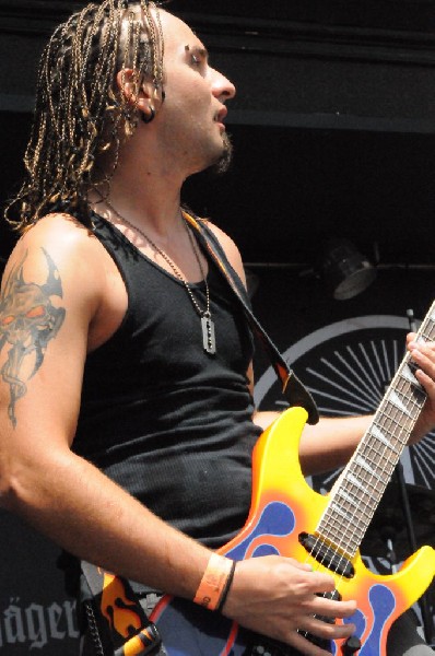 Powderburn at the Mayhem Festival Verizon Wireless Amphitheater