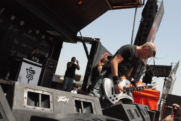 Powderburn at the Mayhem Festival Verizon Wireless Amphitheater