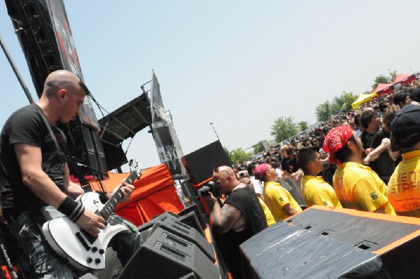 Powderburn at the Mayhem Festival Verizon Wireless Amphitheater