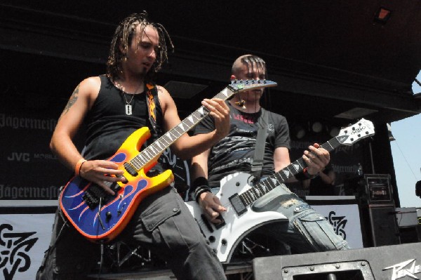 Powderburn at the Mayhem Festival Verizon Wireless Amphitheater