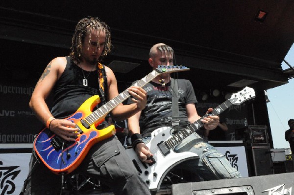 Powderburn at the Mayhem Festival Verizon Wireless Amphitheater