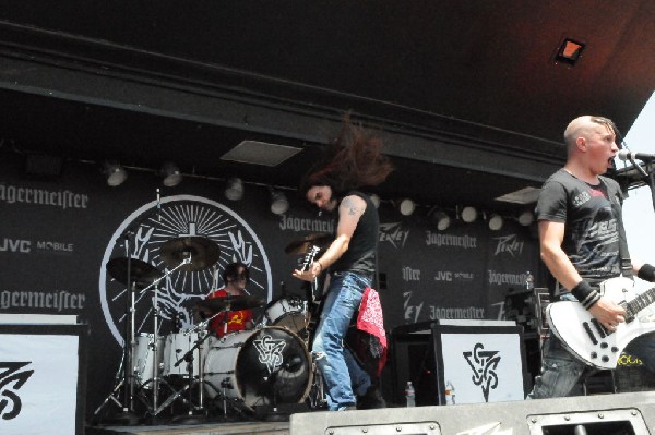 Powderburn at the Mayhem Festival Verizon Wireless Amphitheater
