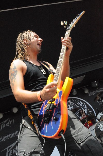 Powderburn at the Mayhem Festival Verizon Wireless Amphitheater