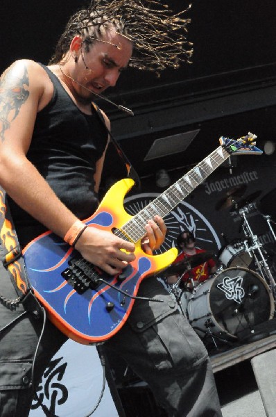 Powderburn at the Mayhem Festival Verizon Wireless Amphitheater
