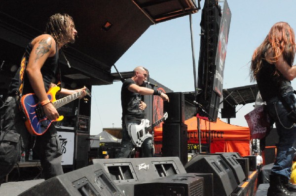 Powderburn at the Mayhem Festival Verizon Wireless Amphitheater