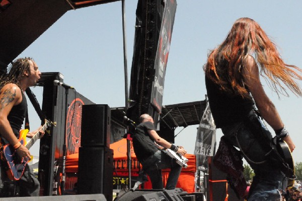 Powderburn at the Mayhem Festival Verizon Wireless Amphitheater