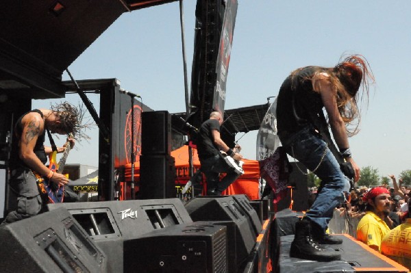 Powderburn at the Mayhem Festival Verizon Wireless Amphitheater