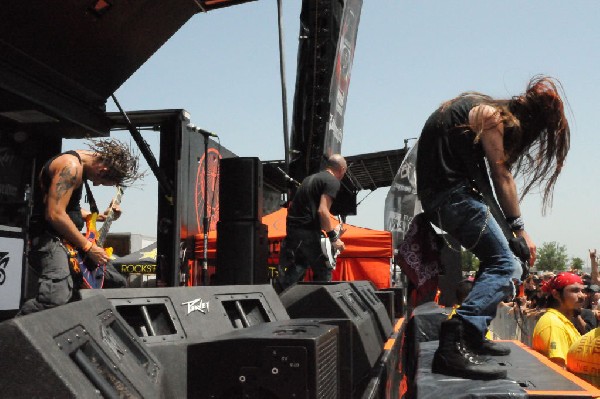 Powderburn at the Mayhem Festival Verizon Wireless Amphitheater