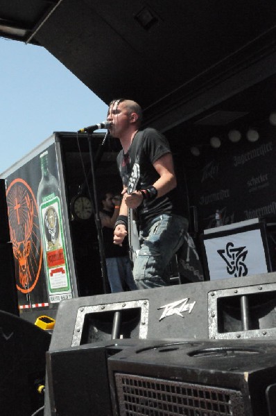 Powderburn at the Mayhem Festival Verizon Wireless Amphitheater