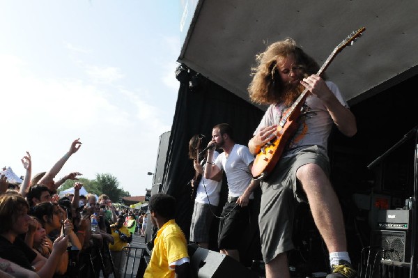 Protest The Hero on the Ernie Ball Stage, Warped Tour, Verizon Wireless