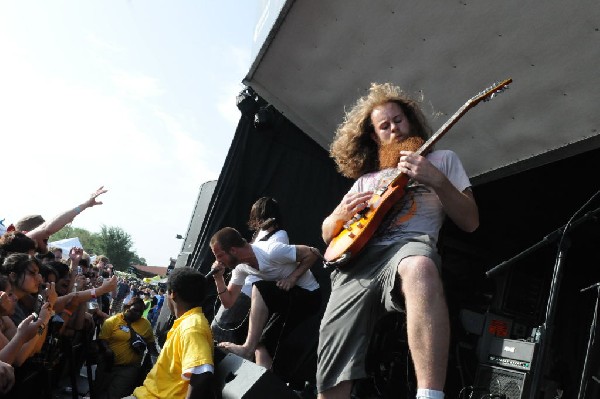 Protest The Hero on the Ernie Ball Stage, Warped Tour, Verizon Wireless