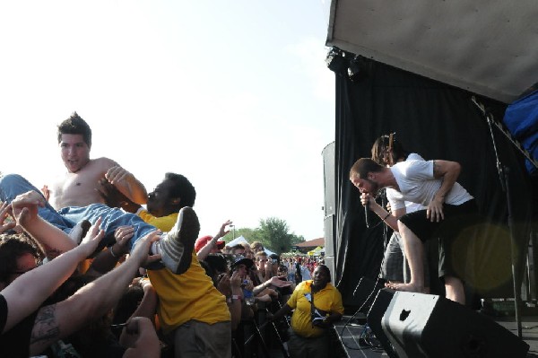 Protest The Hero on the Ernie Ball Stage, Warped Tour, Verizon Wireless