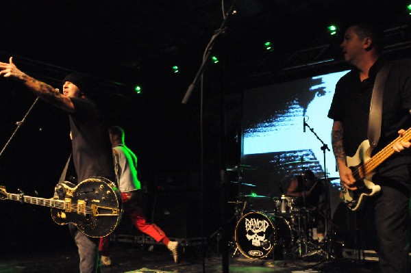 Rancid at La Zona Rosa, Austin, Texas
