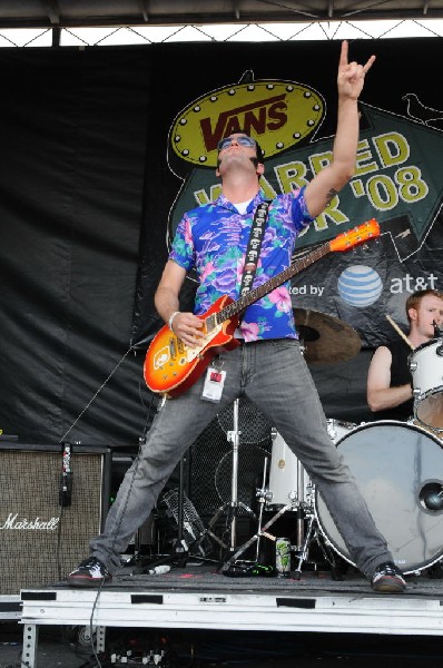 Reel Big Fish on the Route 66 Stage, Warped Tour, Verizon Wireless Amphithe