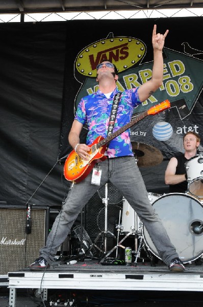 Reel Big Fish on the Route 66 Stage, Warped Tour, Verizon Wireless Amphithe