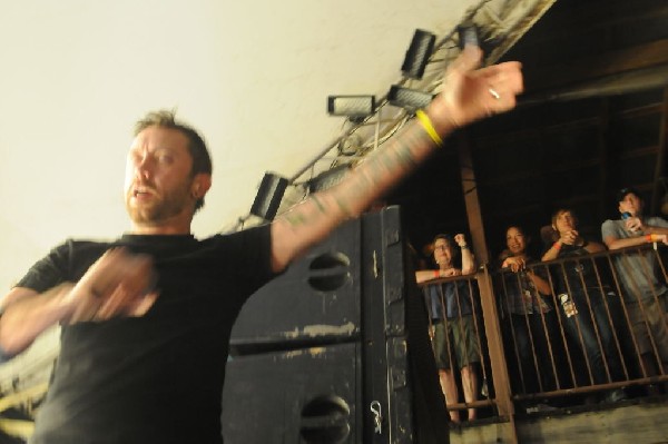Rise Against at Stubb's BarBQ, Austin, Texas April 19, 2011 - photo by Jeff