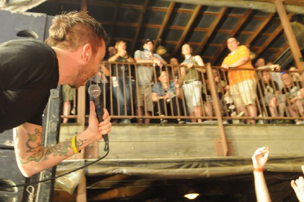 Rise Against at Stubb's BarBQ, Austin, Texas April 19, 2011 - photo by Jeff
