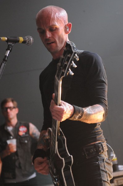 Rise Against at Stubb's BarBQ, Austin, Texas April 19, 2011 - photo by Jeff