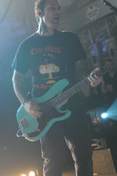 Rise Against at Stubb's BarBQ, Austin, Texas April 19, 2011 - photo by Jeff