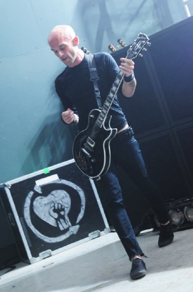 Rise Against at Stubb's BarBQ, Austin, Texas April 19, 2011 - photo by Jeff