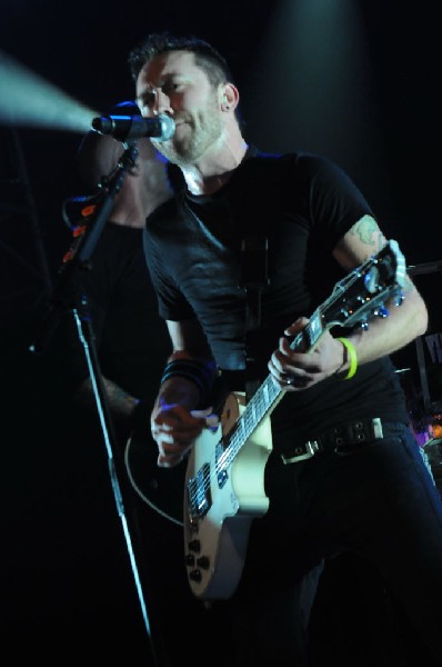 Rise Against at Stubb's BarBQ, Austin, Texas April 19, 2011 - photo by Jeff