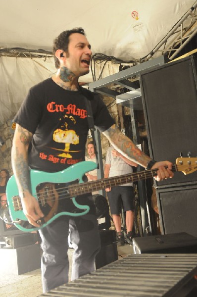 Rise Against at Stubb's BarBQ, Austin, Texas April 19, 2011 - photo by Jeff