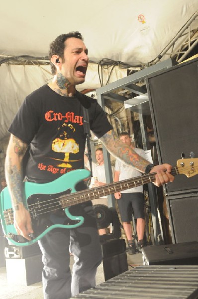 Rise Against at Stubb's BarBQ, Austin, Texas April 19, 2011 - photo by Jeff