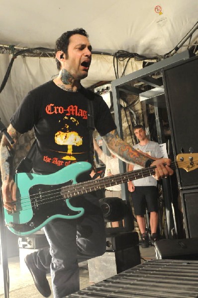 Rise Against at Stubb's BarBQ, Austin, Texas April 19, 2011 - photo by Jeff