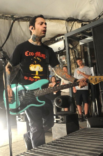 Rise Against at Stubb's BarBQ, Austin, Texas April 19, 2011 - photo by Jeff